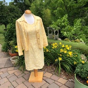 Dennis Goldsmith Linen Dress/Jacket